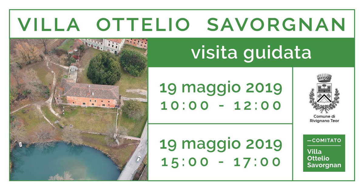 Visite guidate Villa Ottelio Savorgnan 31 marzo 2019